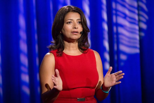 Sayu Bhojwani speaks at TEDNYC - The Election Edition, September 7, 2016, New York, NY. Photo: Ryan Lash / TED