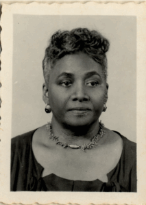 Portrait of Paulette Nardal via FLAMME (Archives Territoriales de Martinique)