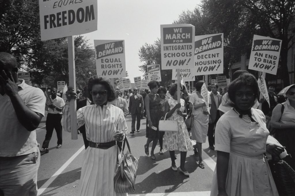 Civil rights protest