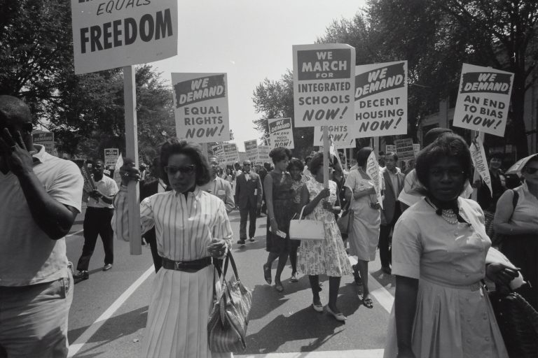 Civil rights protest